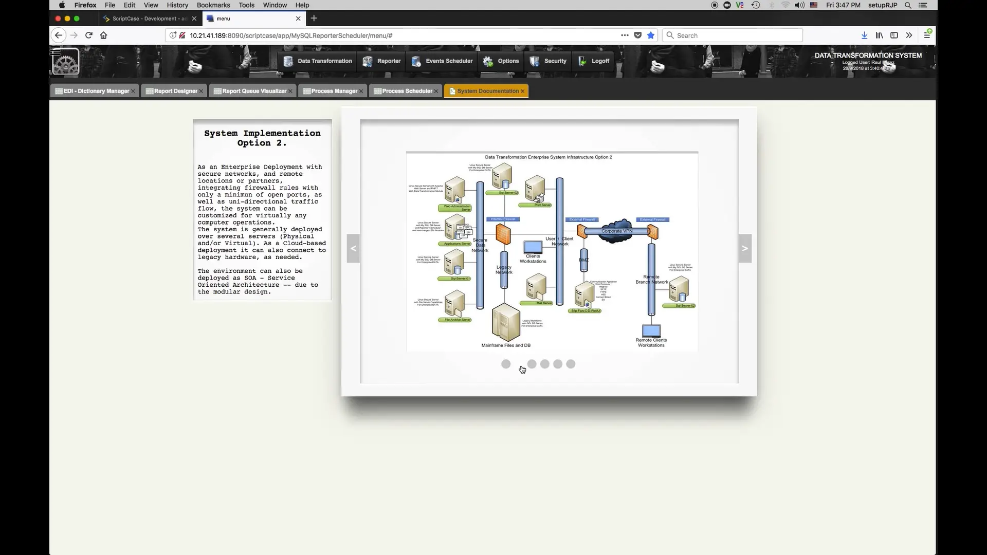 Data Transformation System 